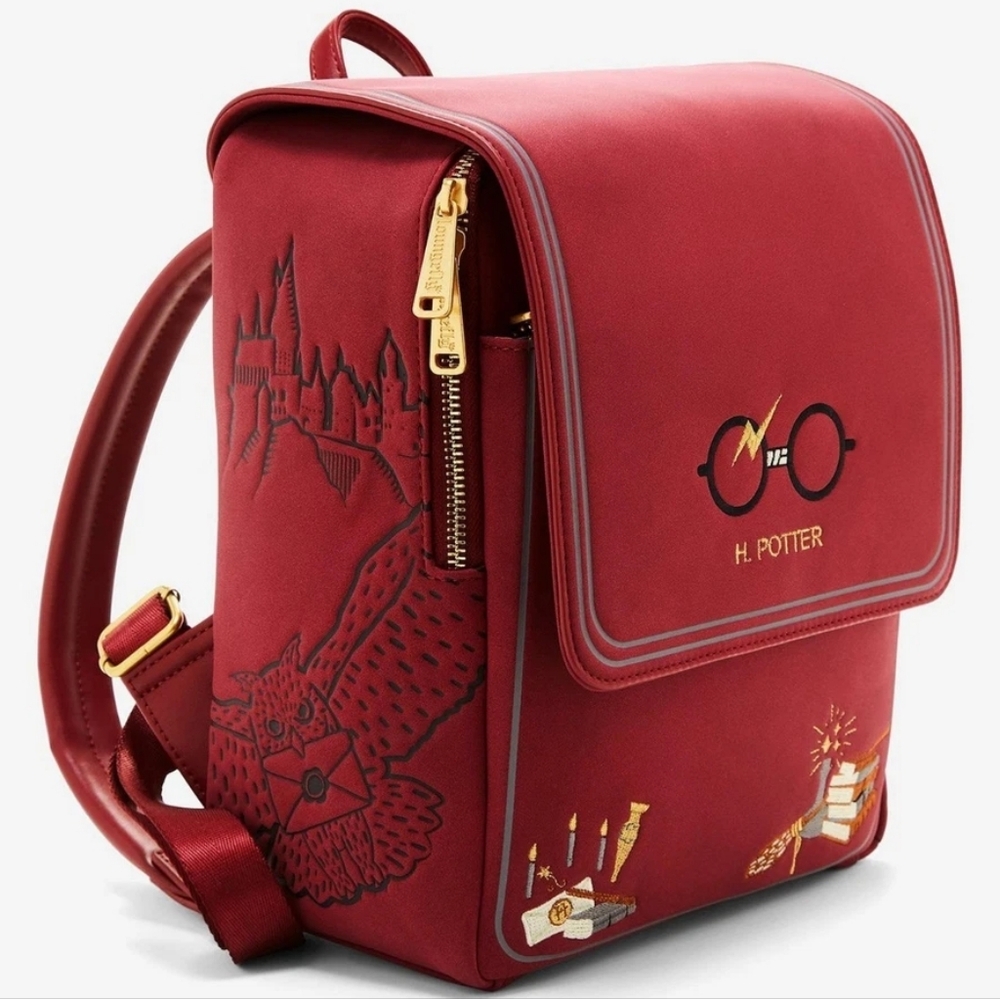Loungefly Harry Potter H.Potter Backpack Book Bag Rucksack